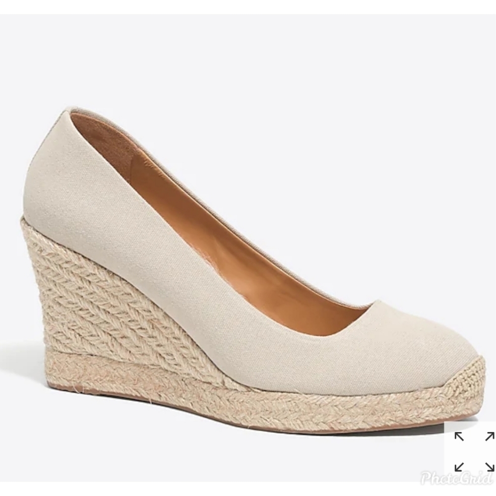 J.CREW Summer Canvas  Espadrilles